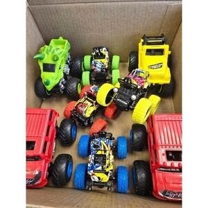 Monster Truck Toy Lot 8 Action Cars For Kids